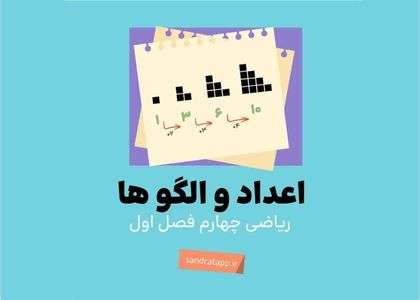 ریاضی چهارم_فصل اول_اعداد و الگو‌ها
